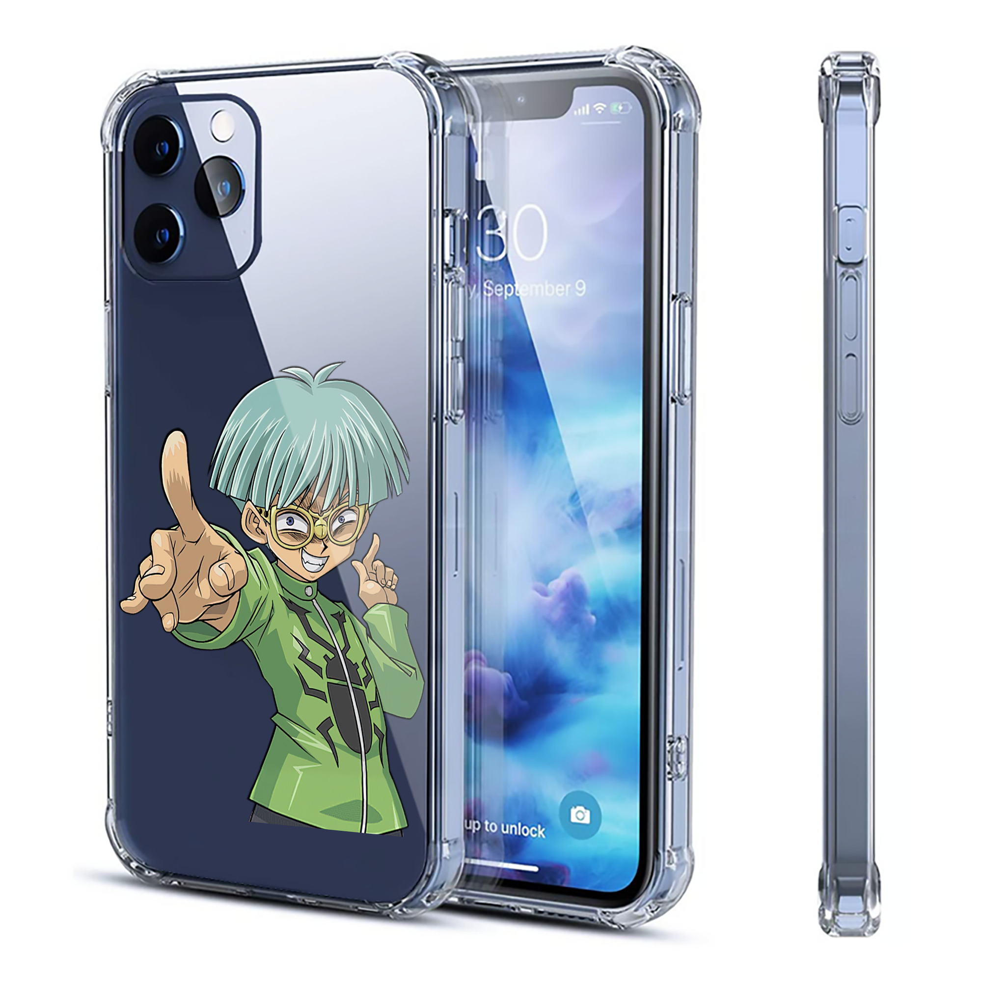 （画像用） 遊☆戯☆王 Yu-Gi-Oh! 【iPhone 12シリーズ対応】透明スマホケース（クリアソフトケース）